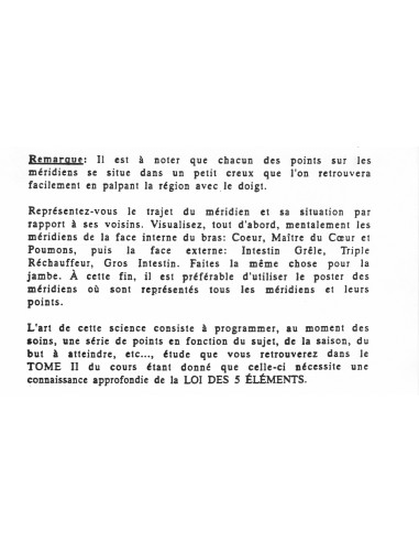 Cours digitopuncture tome 1 Initiation