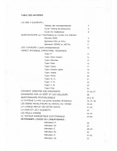 Cours digitopuncture tome 2 : Bilan énergétique 2
