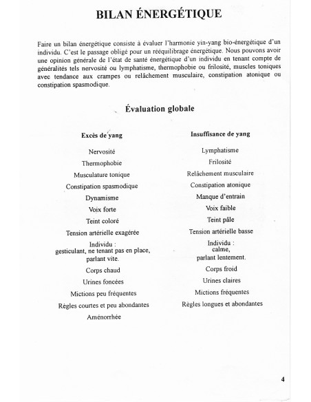 Cours digitopuncture tome 3 : Rééquilibrage énergétique Cours digitopuncture tome 3 : Rééquilibrage énergétique