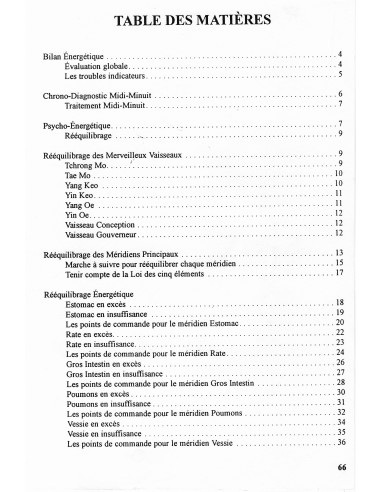 Cours digitopuncture tome 3 : Rééquilibrage énergétique