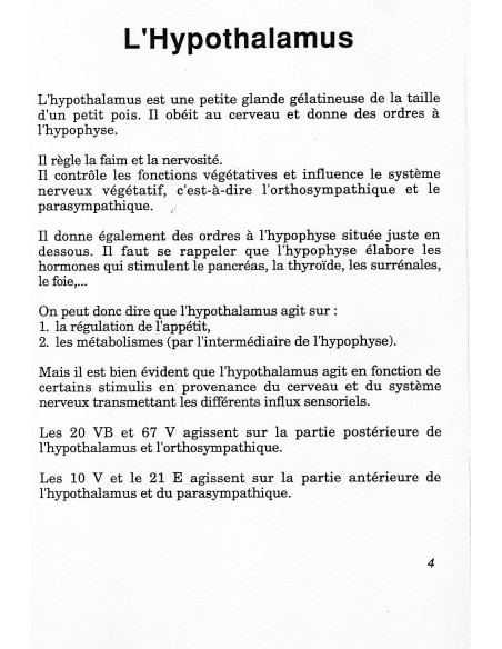 Cours digitopuncture tome 4 : Obésité, Cellulite, Psychisme, Mémoire