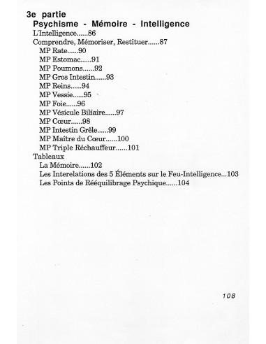 Cours digitopuncture tome 4 : Obésité, Cellulite, Psychisme, Mémoire