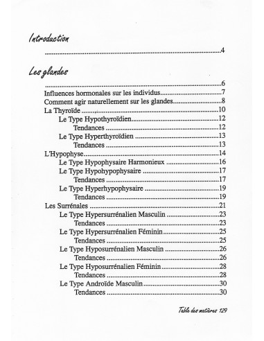 Hormones et Energie  cours tome6