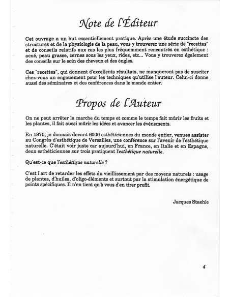Guide pratique d'esthétique de Jacques Staehle