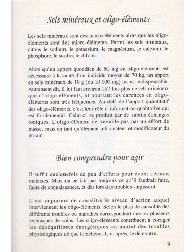 Les Oligo-éléments, source de vie et d'énergie, aussi indispensables que les vitamines