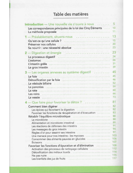 Détox et régénération