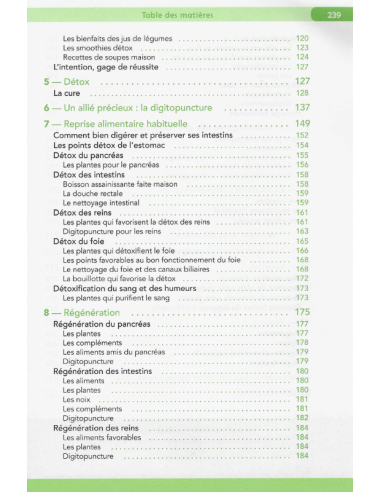 Détox et régénération