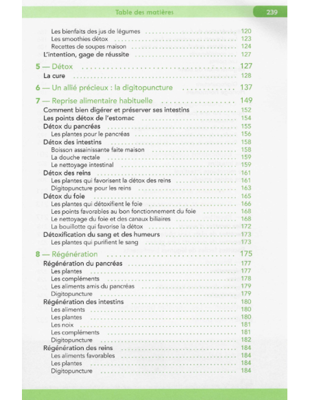 Détox et régénération