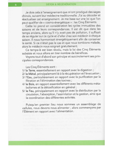 Détox et régénération