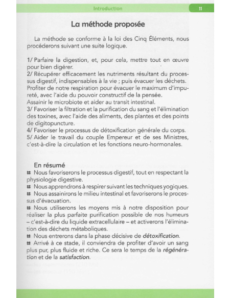 Détox et régénération