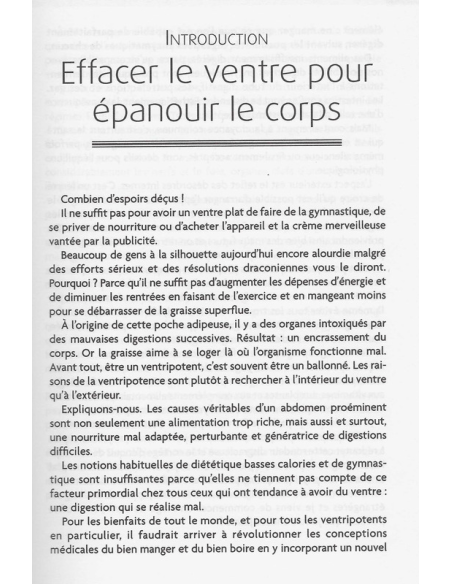 Effacer le ventre
