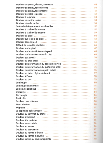 livre les messages du corps table des matières3 livre les messages du corps table des matières3