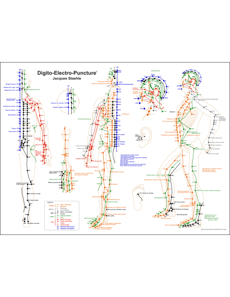 carte points et méridiens