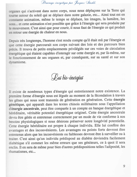 Cours Drainage énergétique page9 Cours Drainage énergétique page9