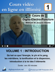 formation vidéo en ligne volume 1 introduction à la digitopuncture et à l'électropuncture