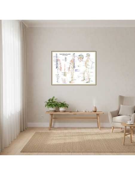 poster digitopuncture sur le mur contexte
