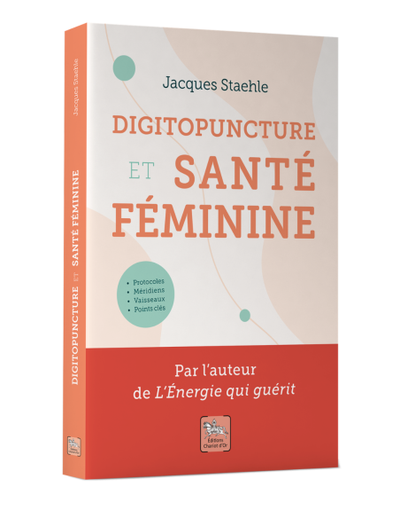 Couverture 3D du livre de Jacques Staehle Digitopuncture et santé féminine